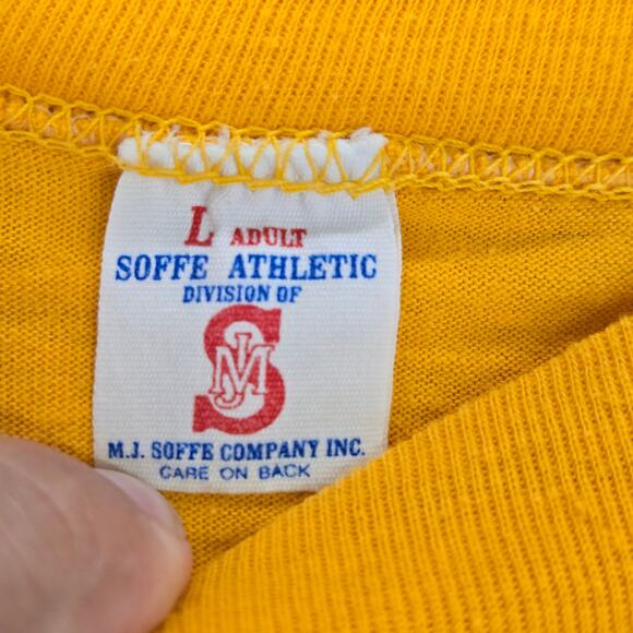 Vintage Marines Drill Instructor School Student T-Shirt Mens L Single Stitch 80s - Picture 5 of 12